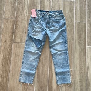 Missyempire distressed jeans